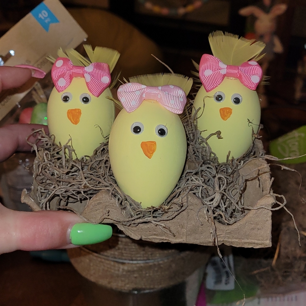 Little Rae dunn look a like farmhouse chick's